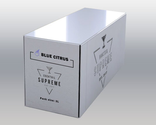 160399- Blue Citrus( Blue Curacao Flavour) - 4 x 3L