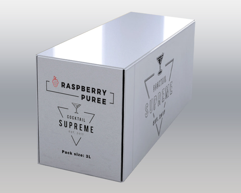 155547 - Raspberry Puree- 4 X 3L
